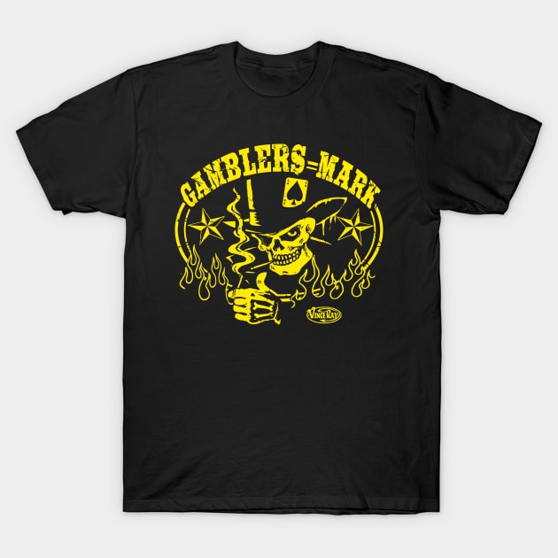 Gamblers Mark T-Shirt by annacwener